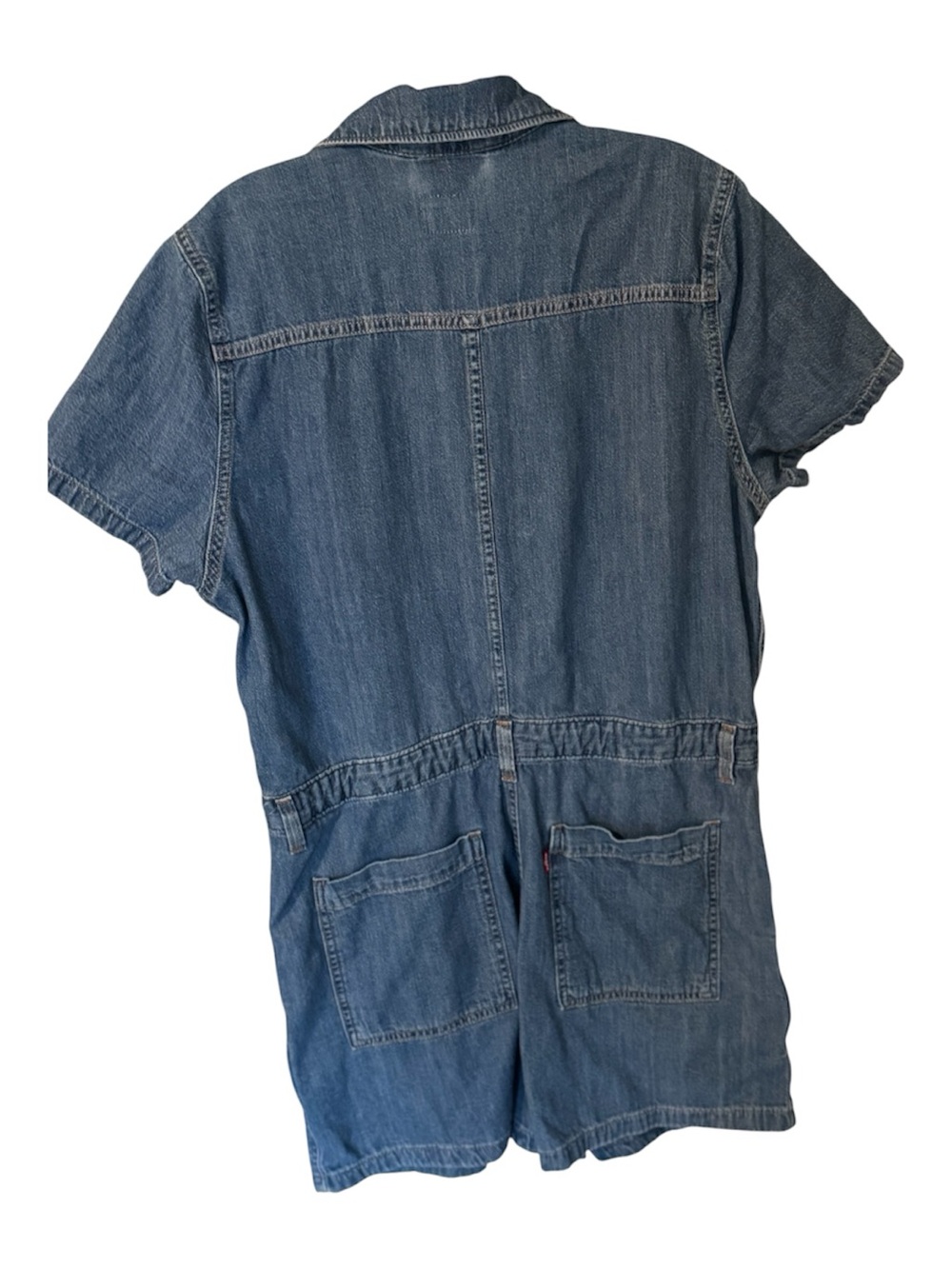 LEVIS heritage short sleeve romper size L - Picture 7 of 11